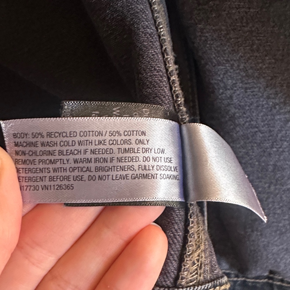 Universal Thread Black Denim Jacket - image 6